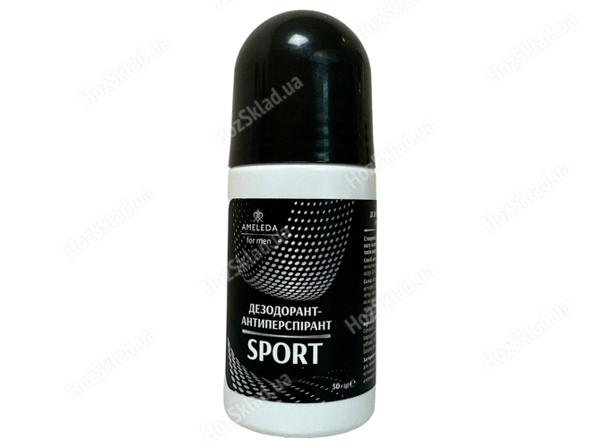 Дезодорант - антиперспирант для мужчин Ameleda Sport, 50г