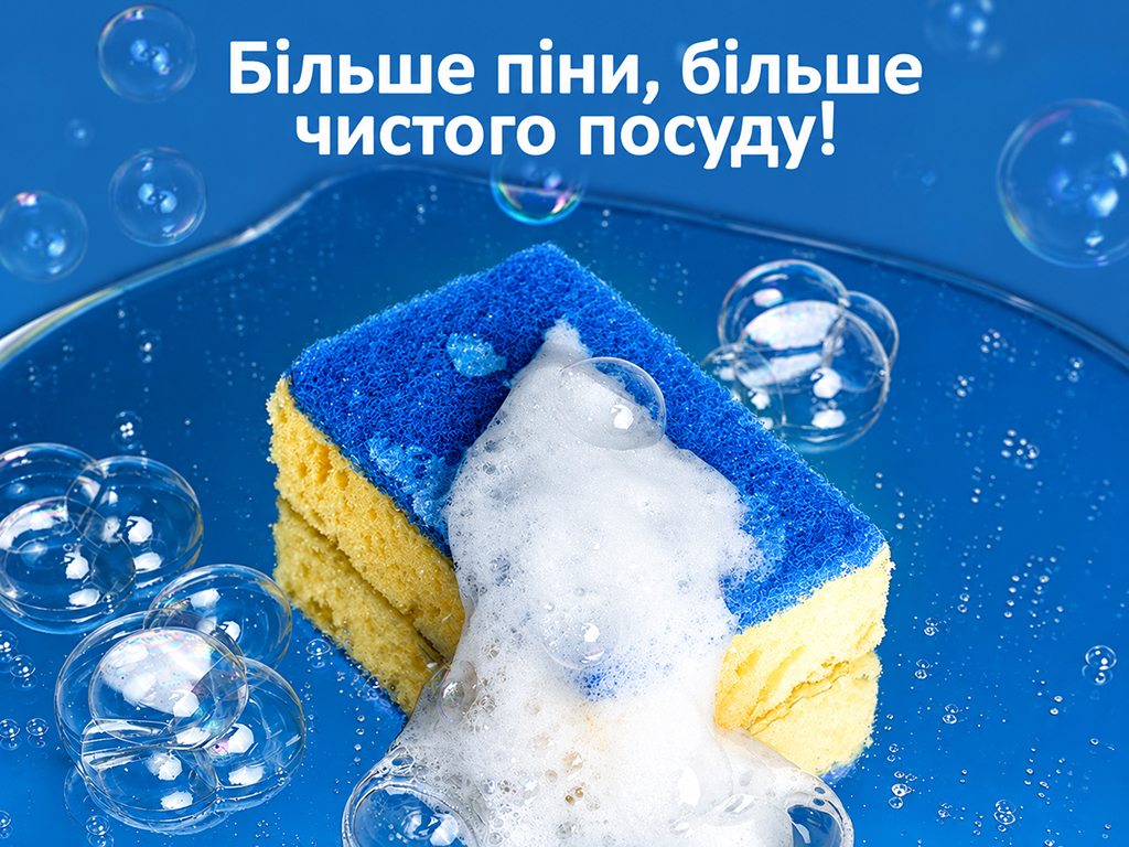 Губки кухонні Фрекен Бок MAX, поролон, абразивна фібра, рожеві, 10×7×3,5 см, 6 шт