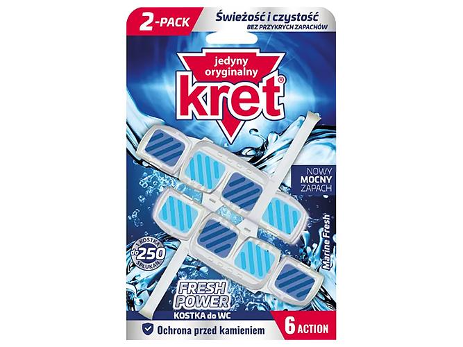 Блок для унитаза Kret Marine Fresh, 2шт