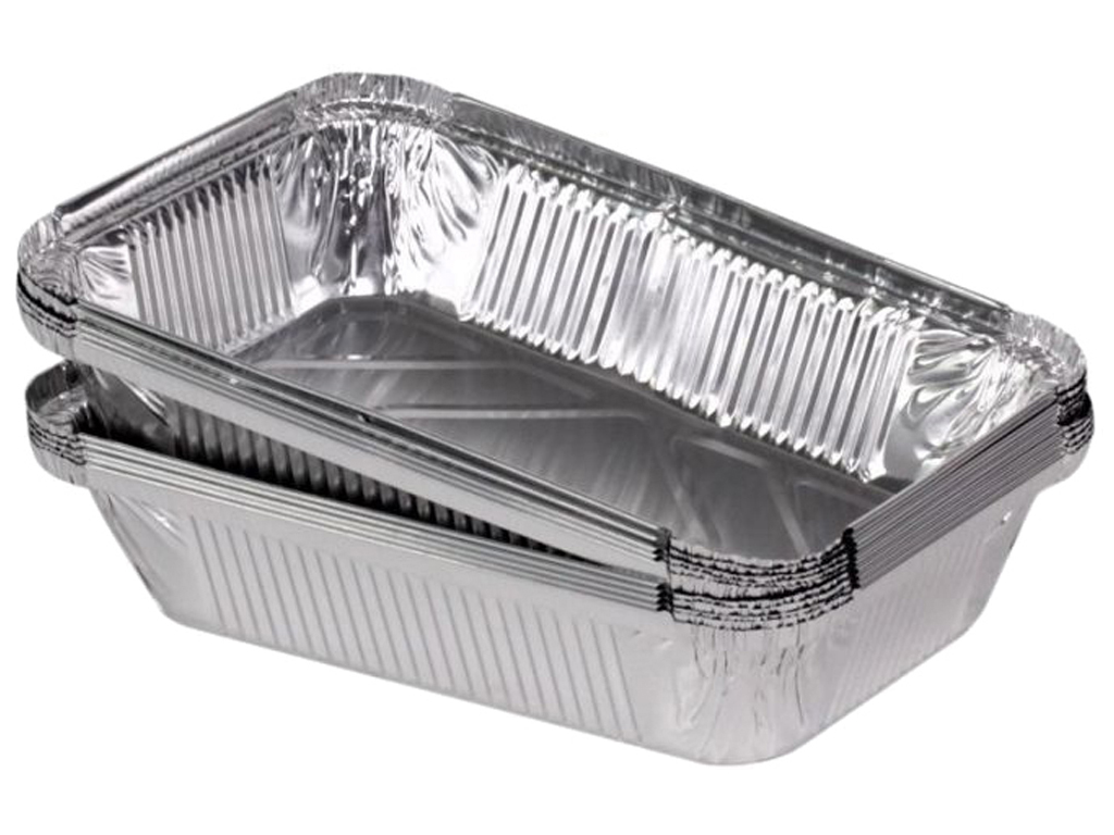 Контейнер алюминиевый прямоугольный Pro service SP64L, 960мл (цена за упаковку 100шт)