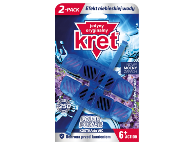 Блок для унітазу Kret Power Lavender, 2шт