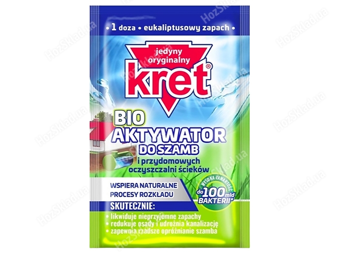 Биоактиватор Kret для выгребных ям, 25г 