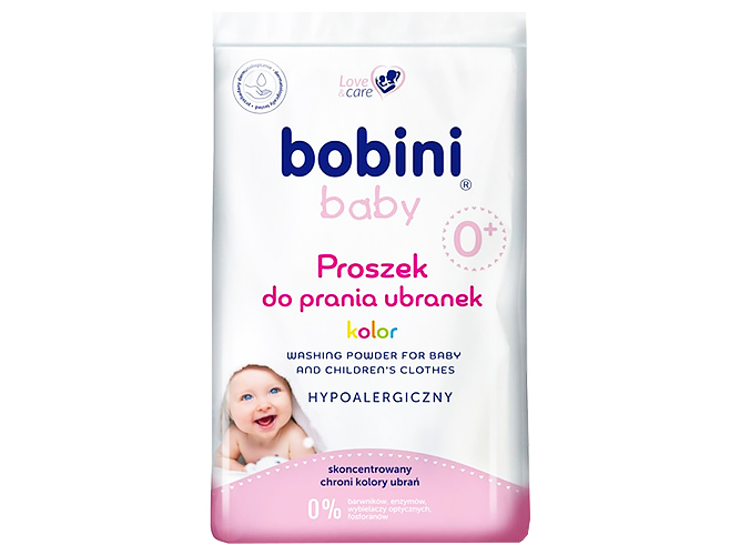 Порошок для стирки Bobini Baby Color, 1,2кг
