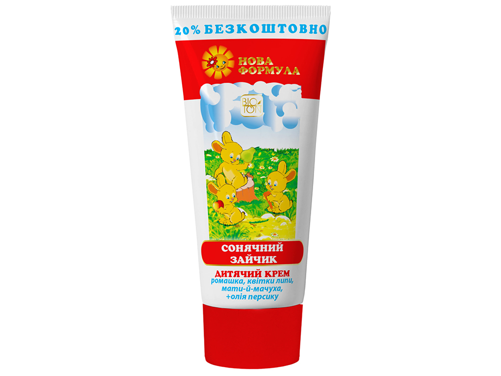 Детский крем Bioton Солнечный зайчик, 75мл