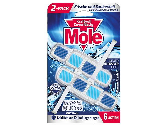 Блок для унитаза Mole Marine Fresh, 2шт