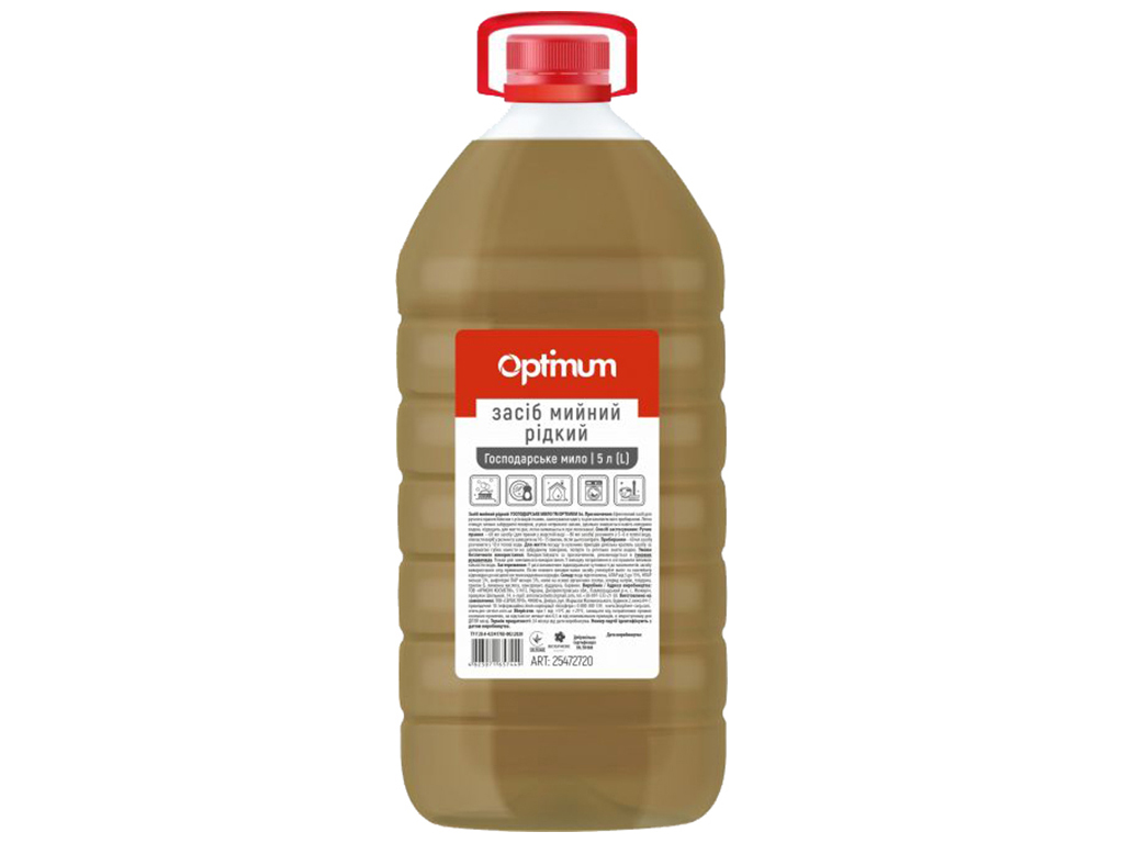 Мило рідке Pro service Optimum господарське, 5л