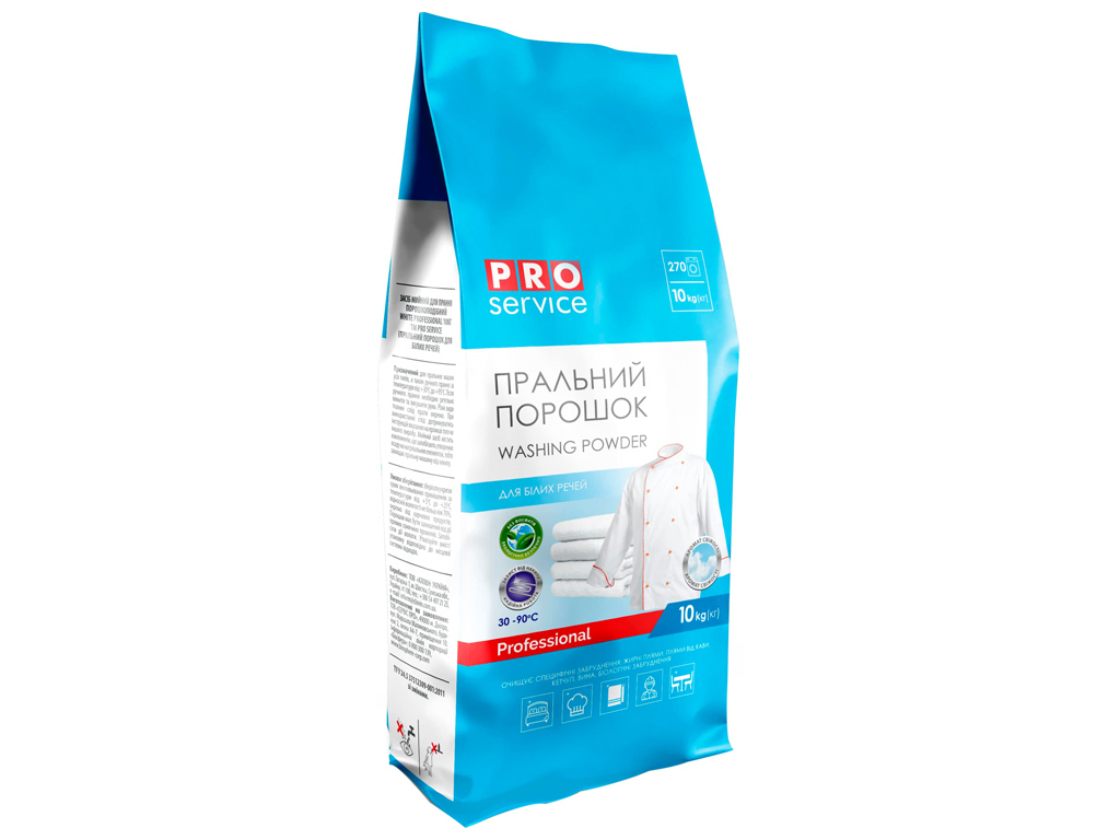 Стиральный порошок Pro service White Professional, 10кг