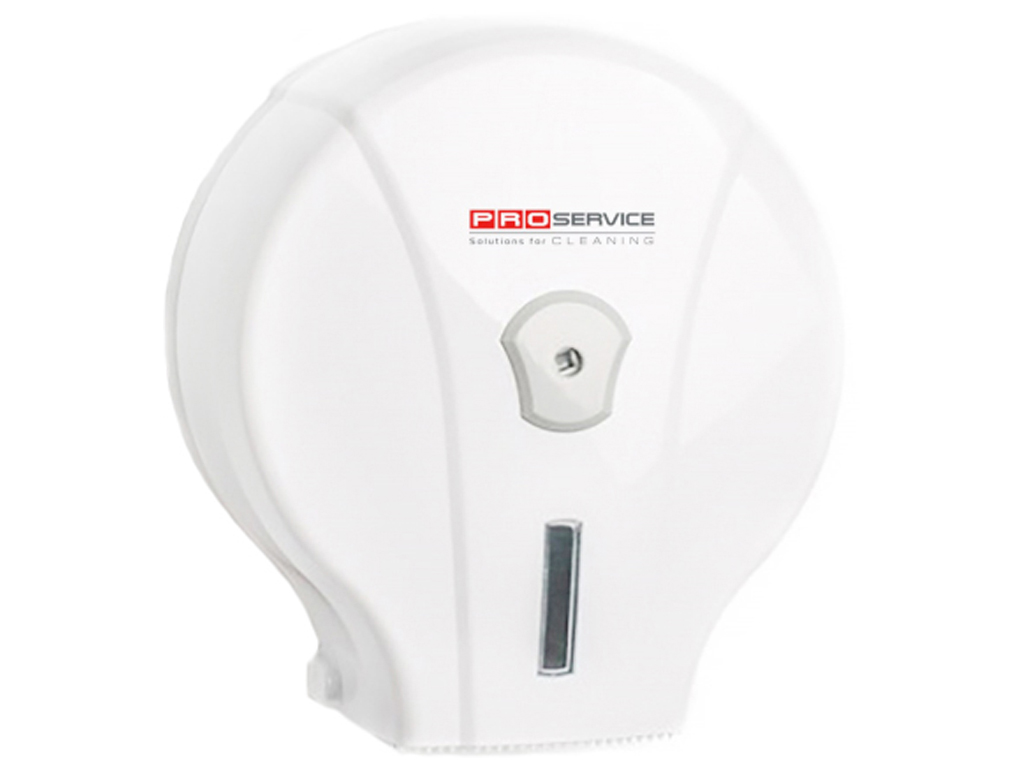 Пластиковый держатель для туалетной бумаги Pro service Джамбо, белый