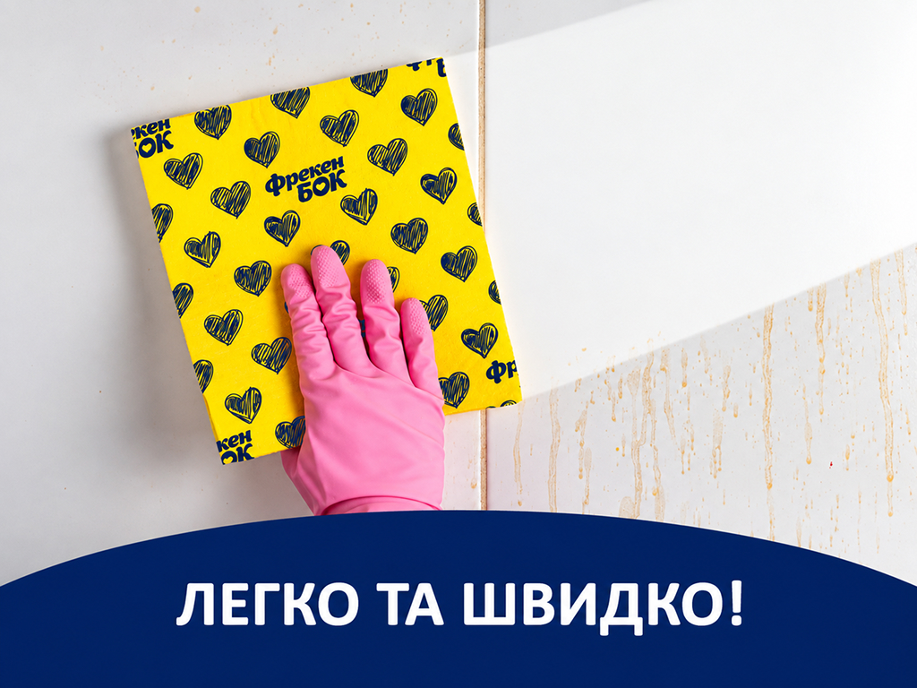 Серветки універсальні Фрекен Бок Фламенко, віскоза, 32×38 см, 5 шт