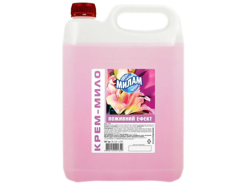 Крем-мыло Милам Питательный эффект Цветок, 5л