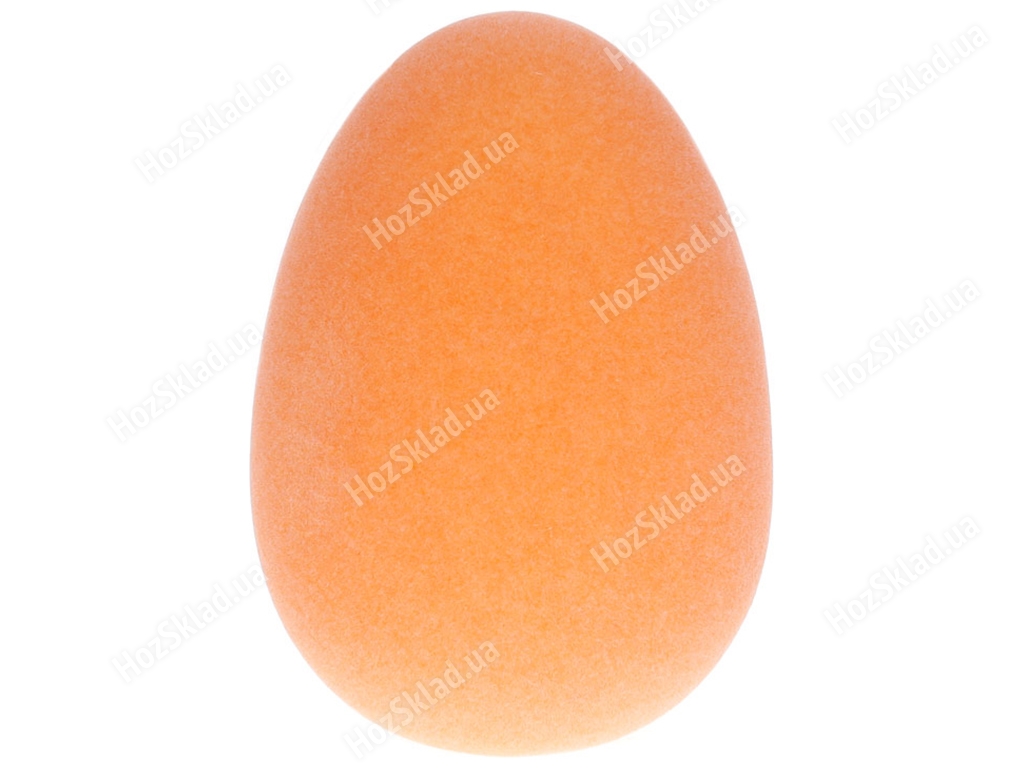 Декор Пасхальное Яйцо, 20см, цвет - оранжевый