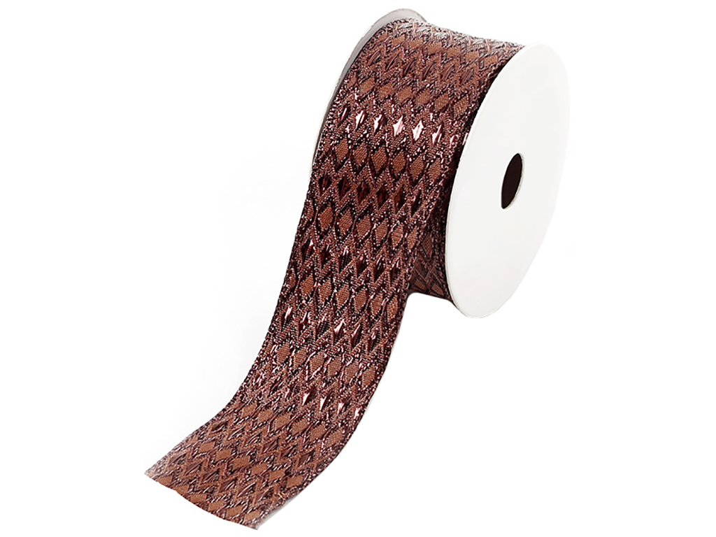 Лента декоративная, цвет - медь