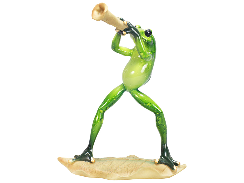 Декоративна статуетка Жаба, 17,5см