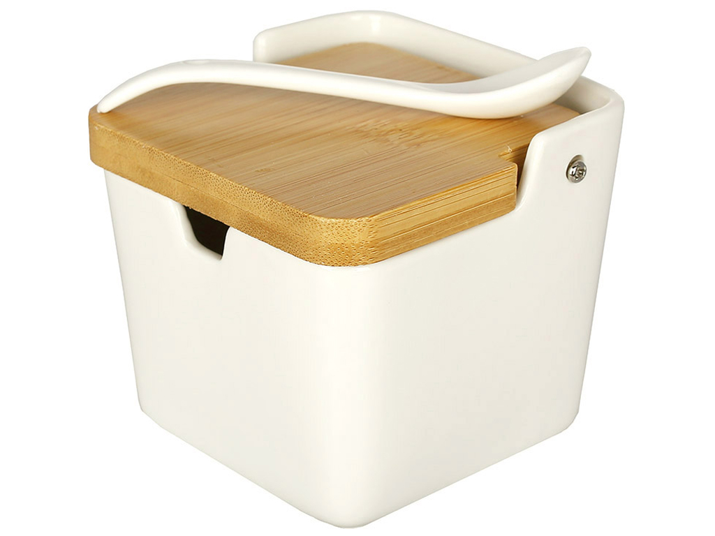 Банка для сипучих продуктів із ложкою, 300мл, Naturel