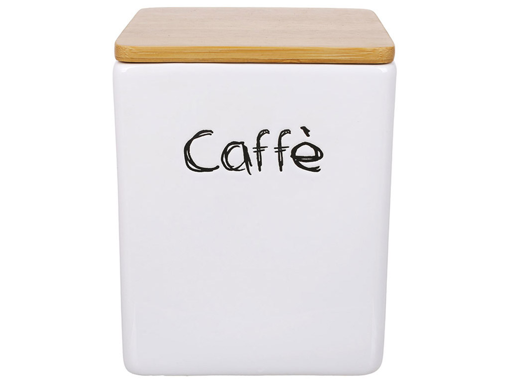 Банка для кави керамічна Caffe, 10×10×13см