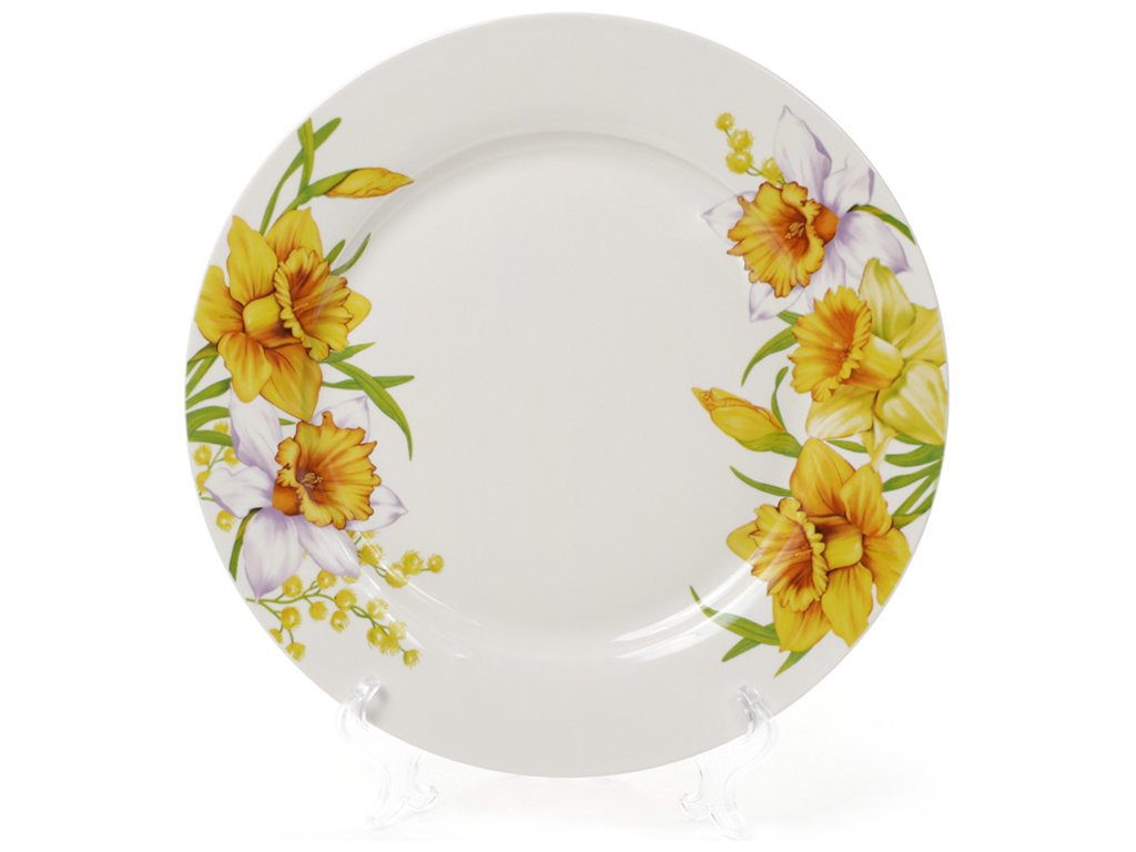 Тарелка обеденная Нарцисс, 27см