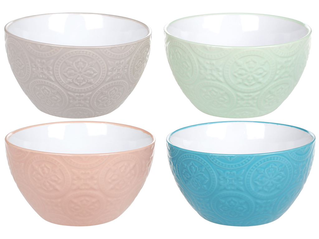 Піала керамічна Дамаск, 650мл, колір асорті