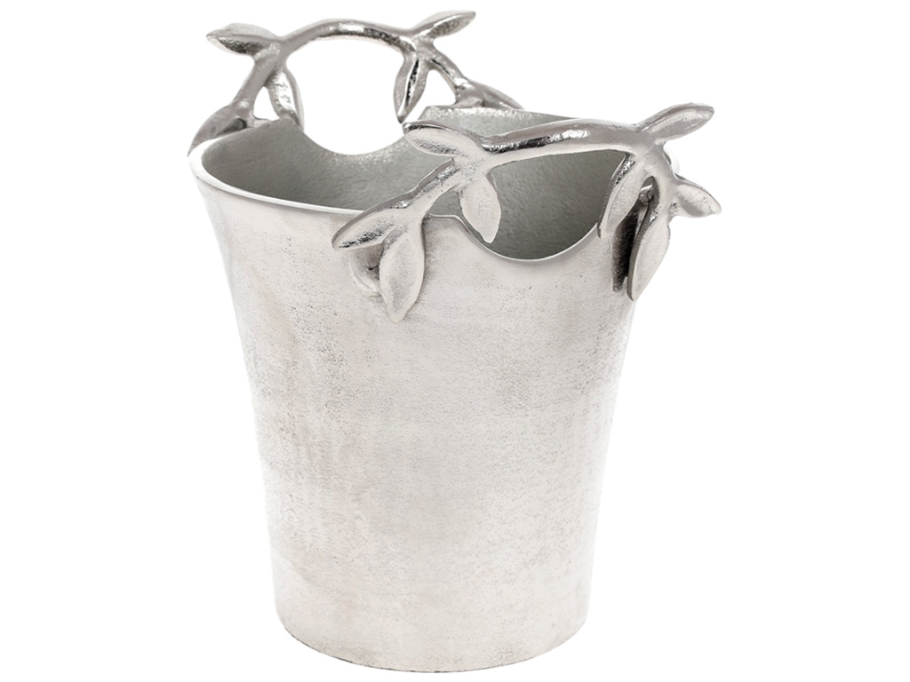 Емкость для охлаждения вина, 25см, цвет – серебро