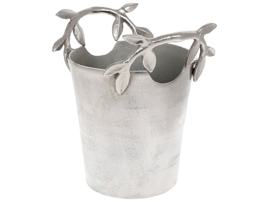 Емкость для охлаждения вина, 28см, цвет – серебро