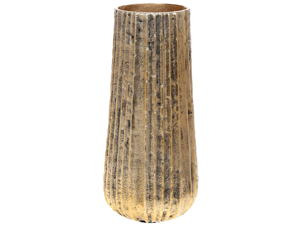 Декоративная ваза Эстет, 33см, цвет – золото антик