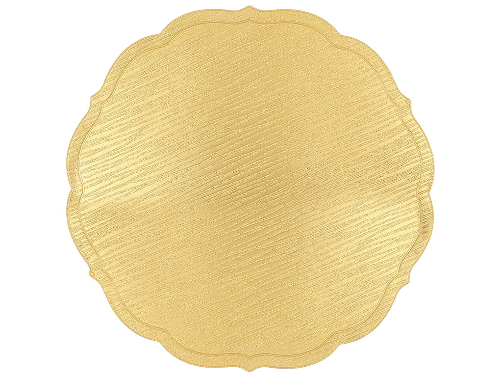 Серветка сервірувальна (плейсмат) Золота роса, D38см