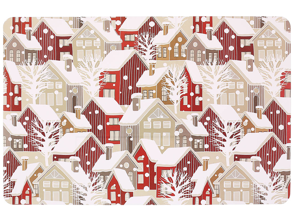 Салфетка сервировочная (плейсмат) Happy holidays, 43x28см