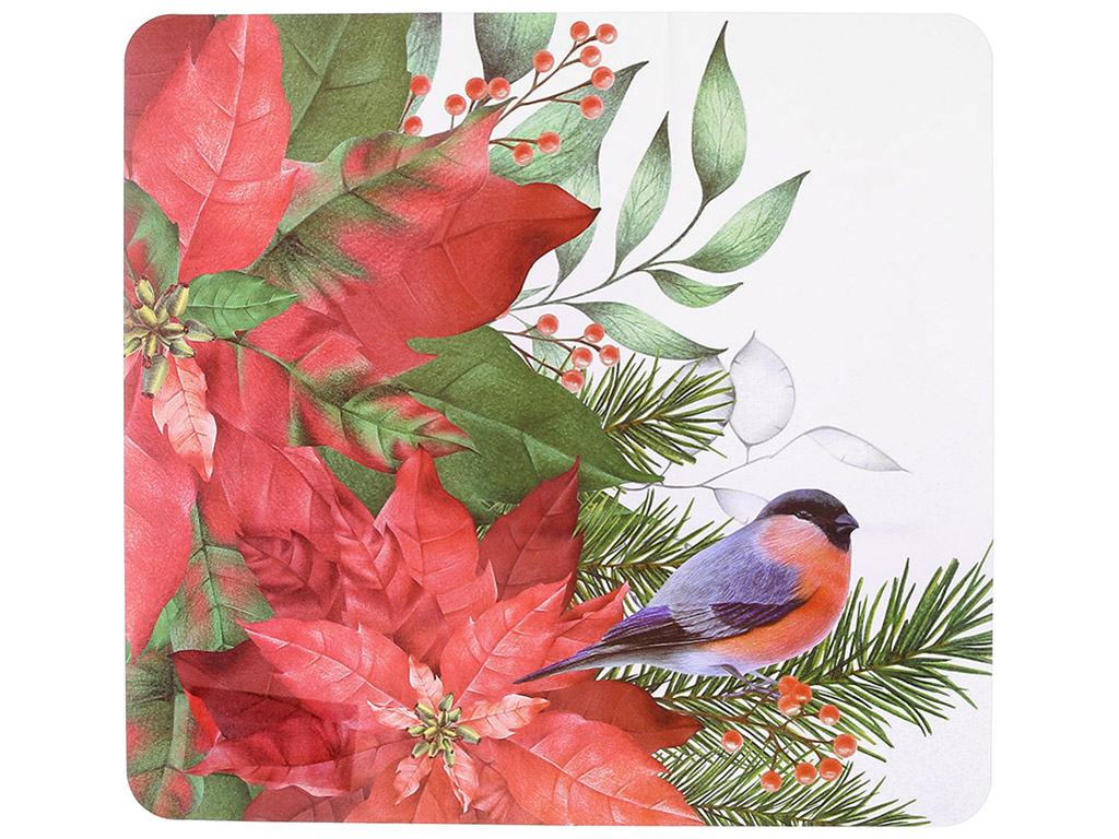 Салфетка сервировочная (плейсмат) Happy holidays, 30x28см