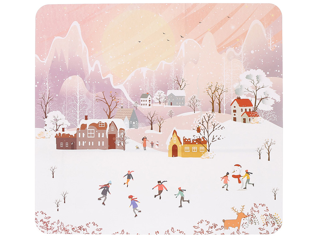 Серветка сервірувальна (плейсмат) Happy holidays, 30x28см