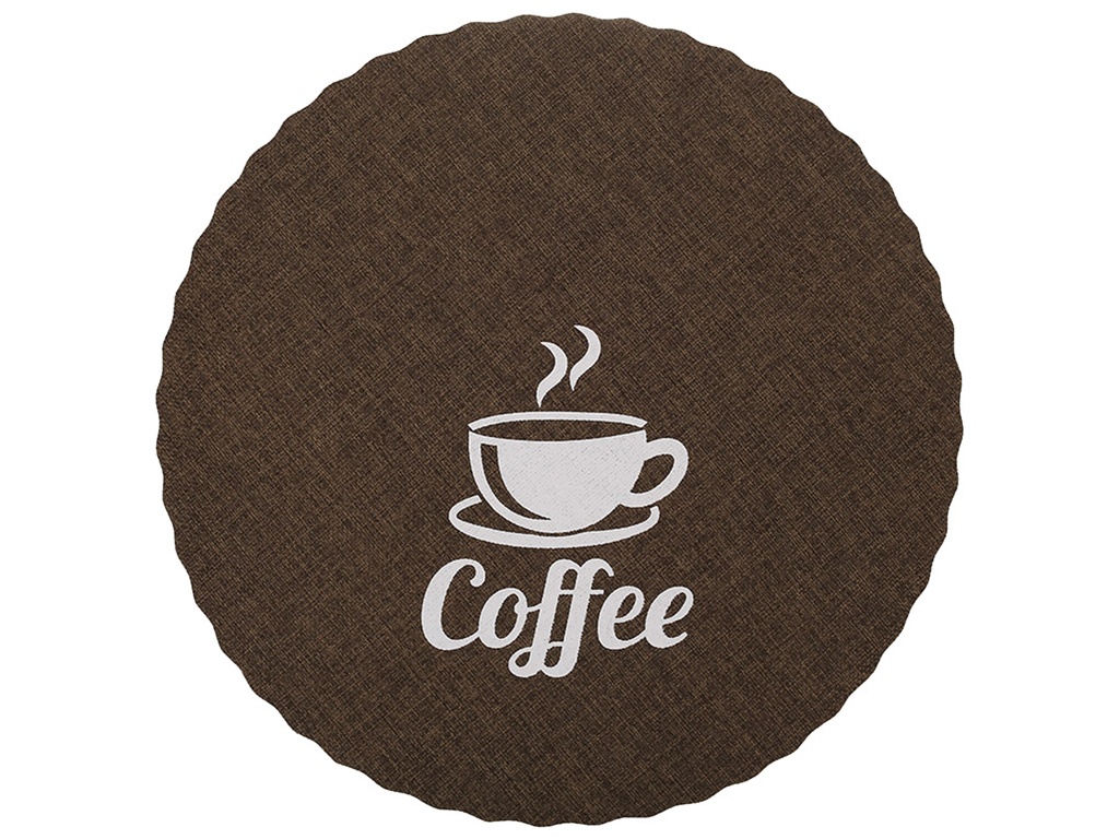 Серветка сервірувальна Coffee (плейсмат), колір - коричневий, 38см