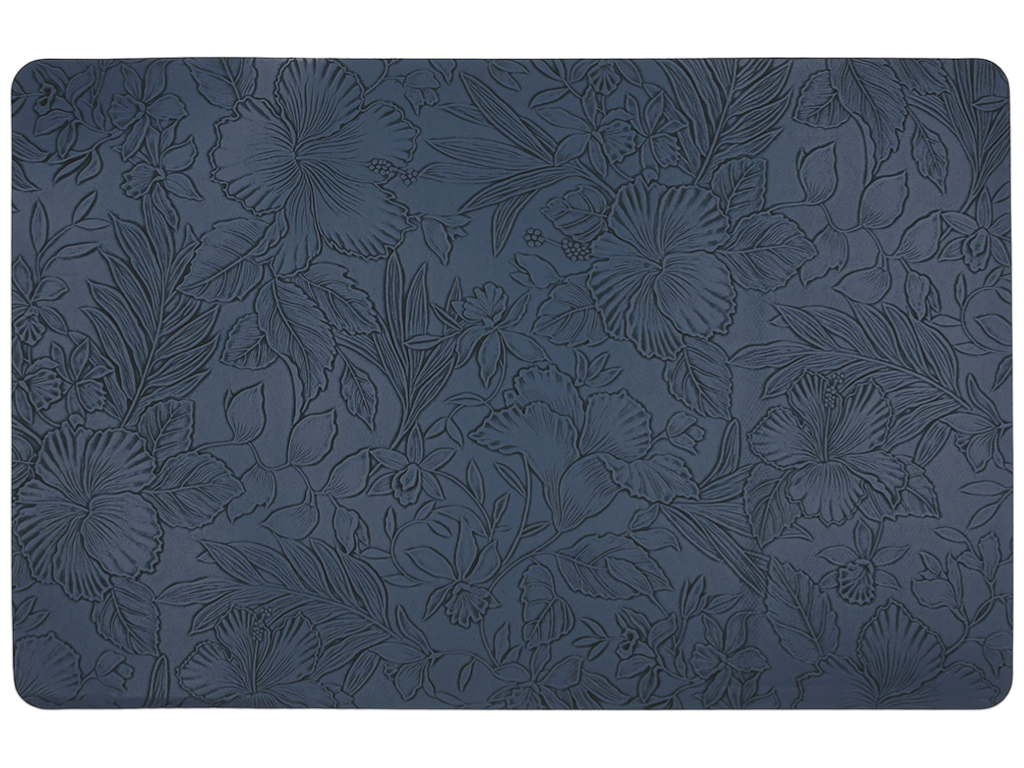 Салфетка-плейсмат сервировочная Floral синий, 30×45см