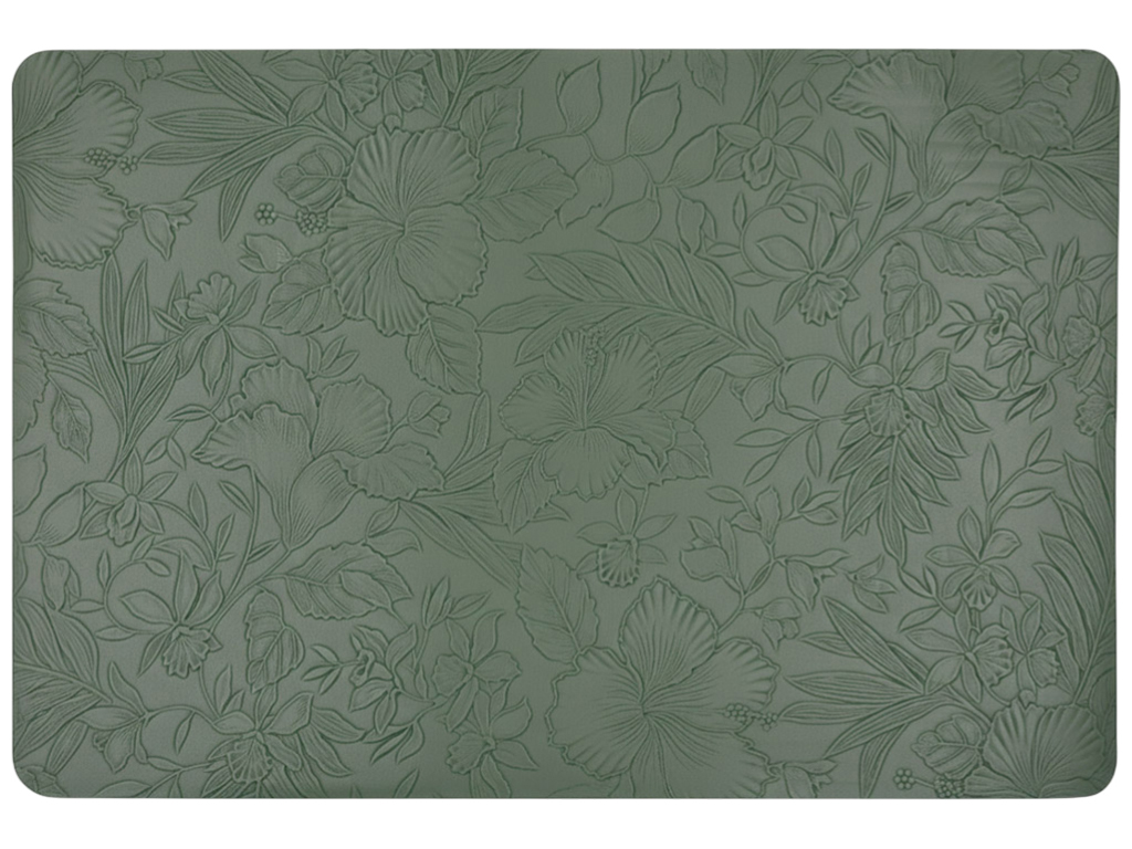 Салфетка-плейсмат сервировочная Floral оливково-зеленая, 30×45см
