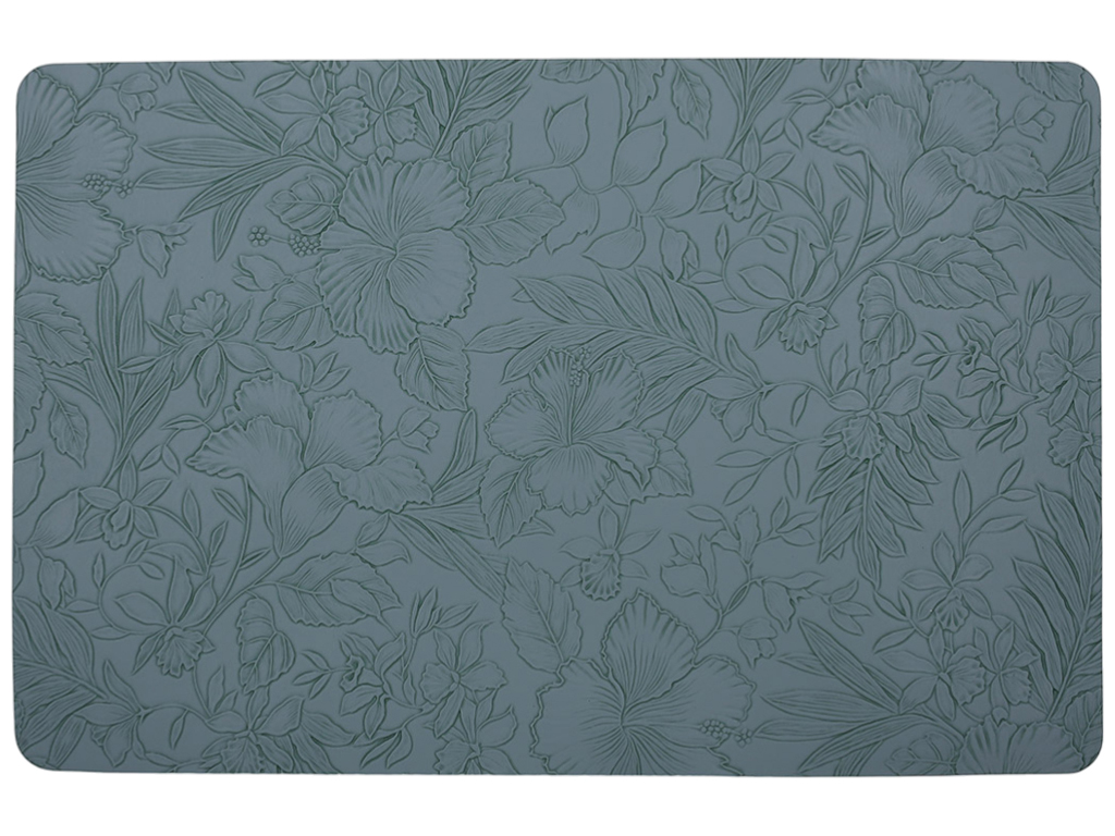 Салфетка-плейсмат сервировочная Floral голубой джинс, 30×45см