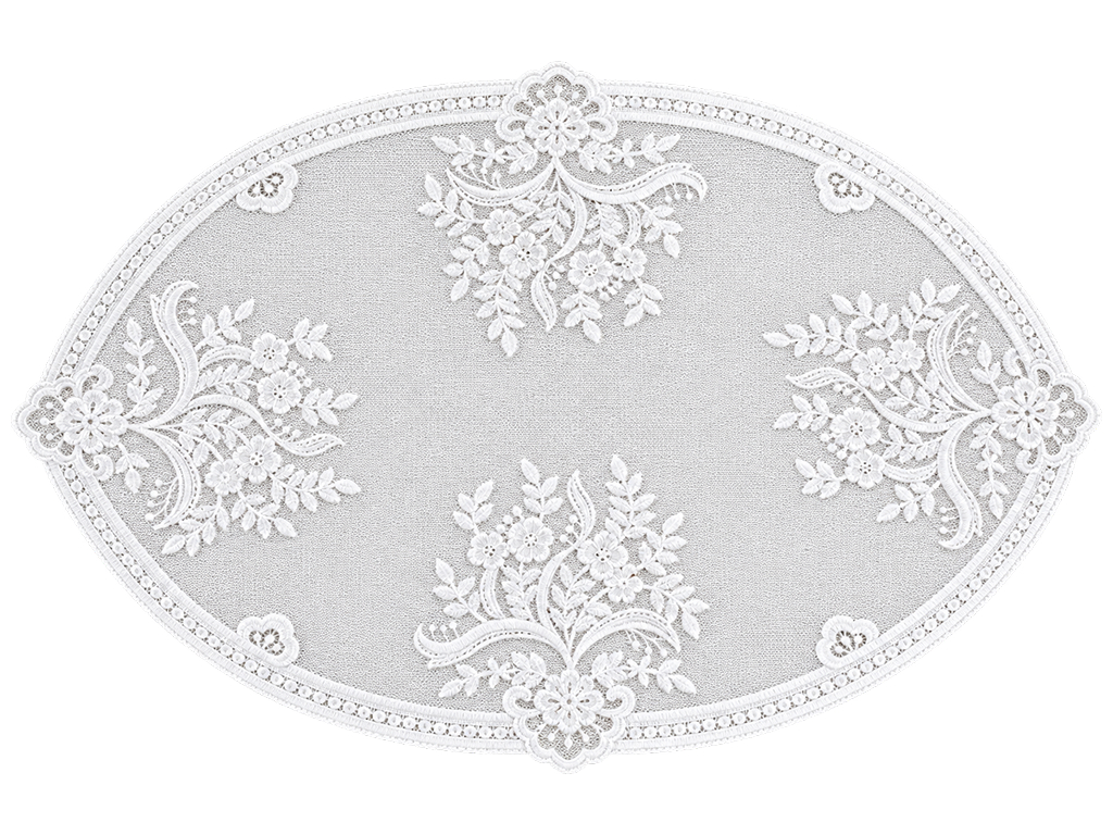 Салфетка сервировочная кружевная Classic Lace, молочно-белая, 30×43 см Салфетка сервировочная кружевная Classic Lace, молочно-белая, 30×43 см