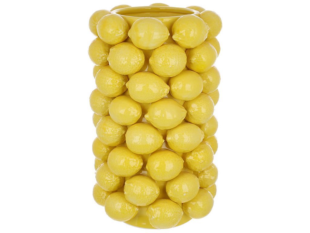 Ваза Lemon, 26x43см (декор-лимон)