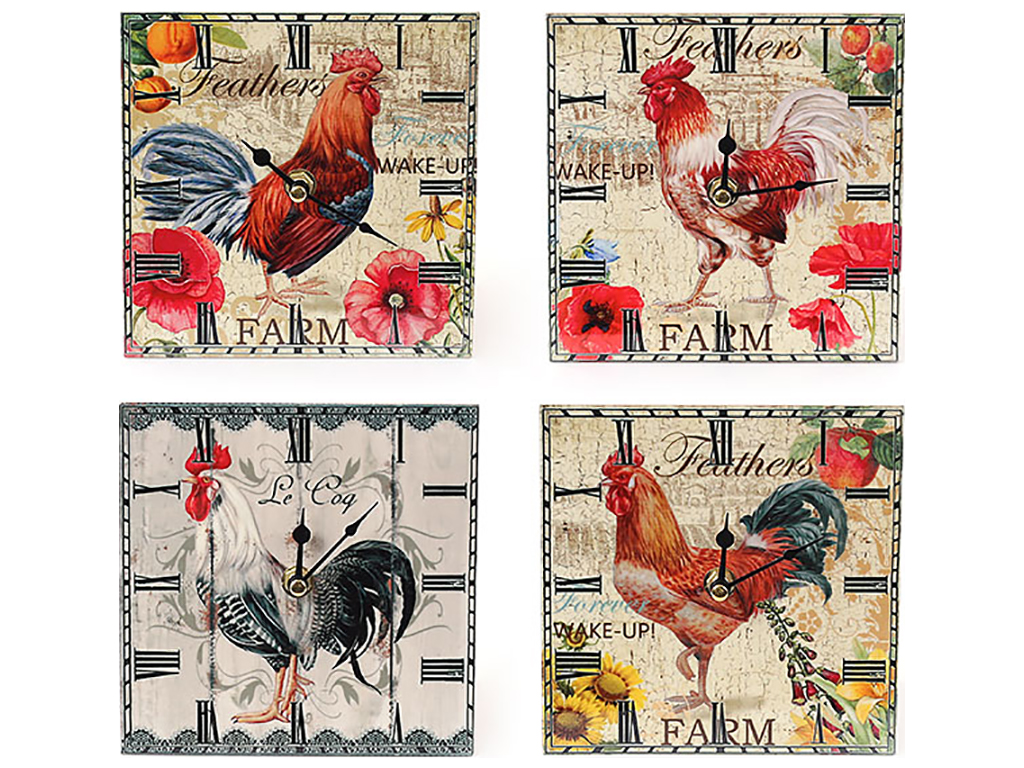 Часы настенные Петух