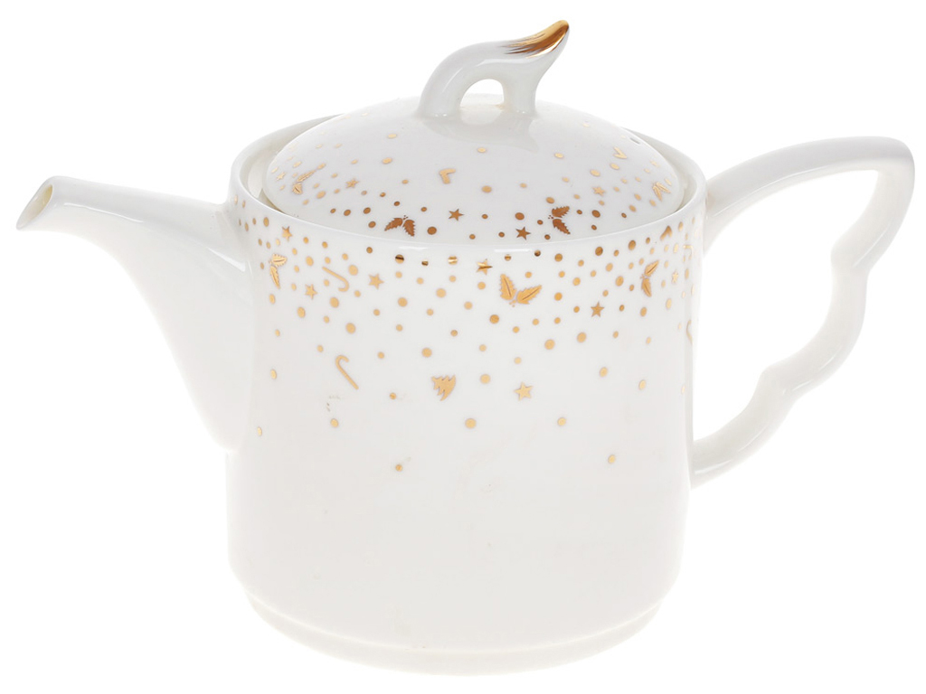 Чайник фарфоровый Зимняя Сказка, 1л