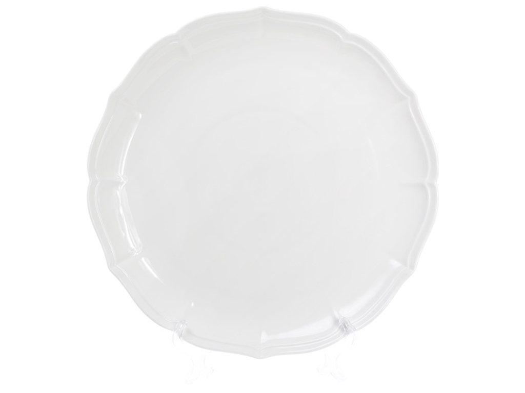 Тарелка обеденная, цвет - белый, 30см