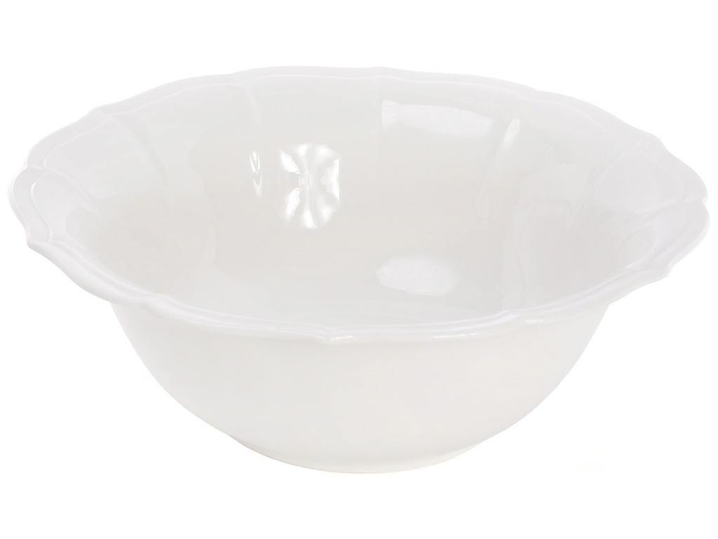 Салатник фарфоровый, 1,8л, цвет – белый