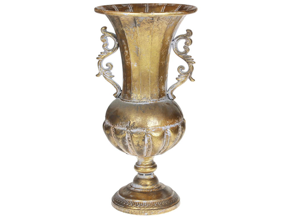 Кашпо металлическое, 43см