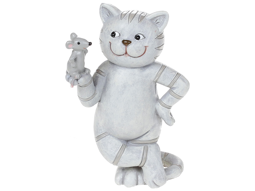 Декоративная статуэтка Кошки-мышки, 10,5см