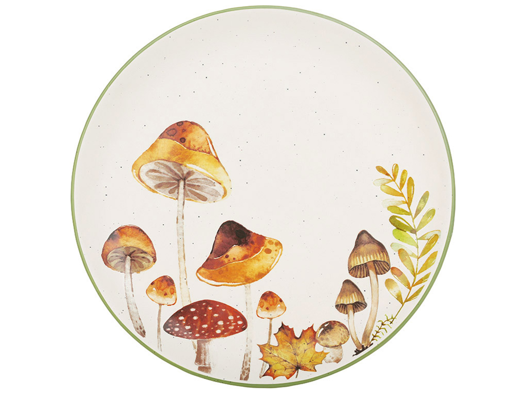 Тарелка керамическая Лесная Поляна, D25,5х2,6см
