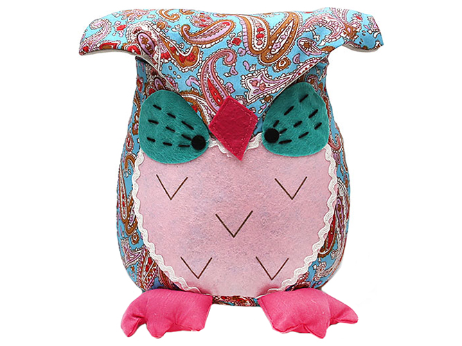 Стопер для дверей Сова, 19см