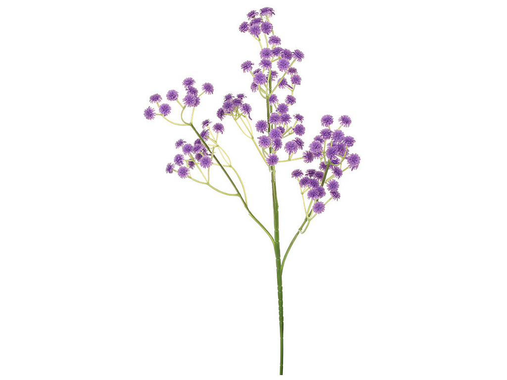 Гілка гіпсофіли, колір бузковий, 61см