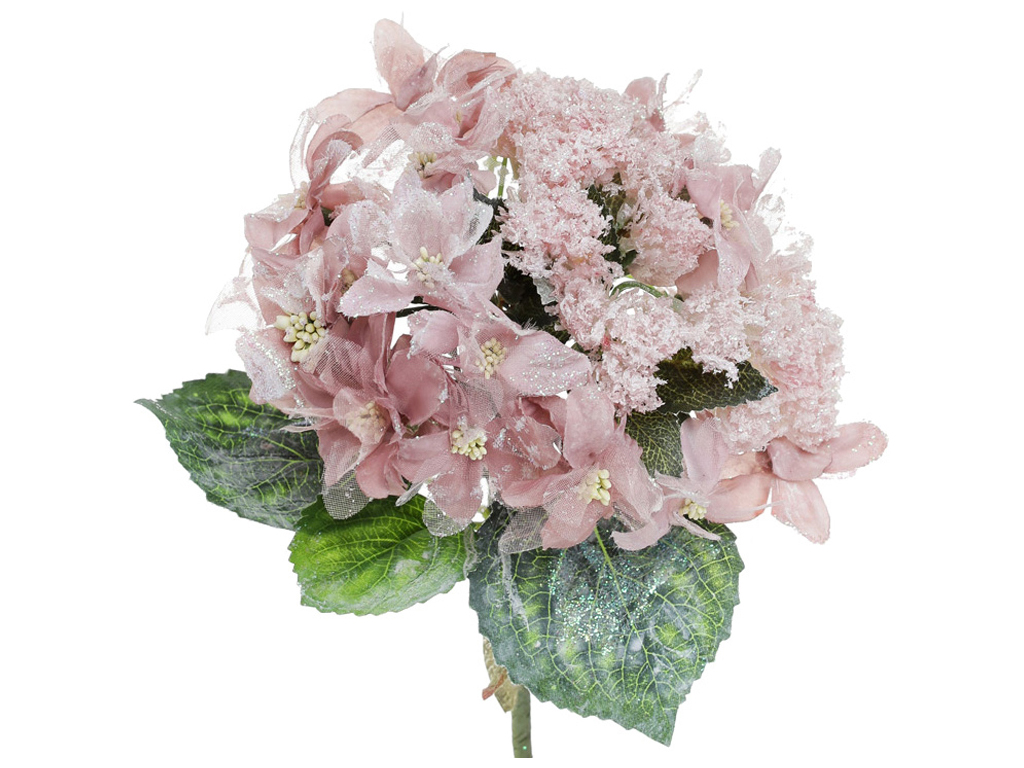 Декоративний букет нарцисів, 50см, колір - попіл троянди