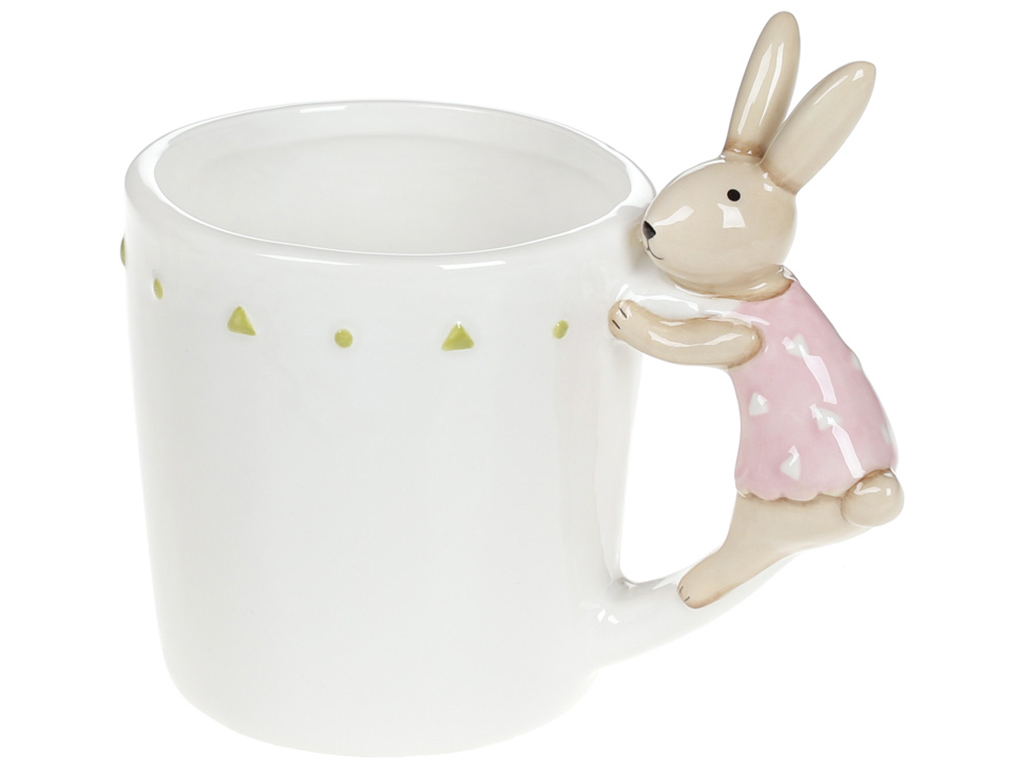 Кружка керамическая Милая Зайка, 400мл