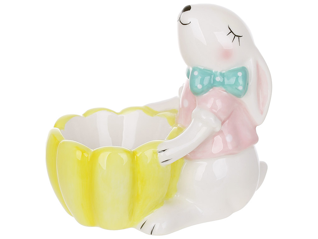 Подставка для яйца Зайчик, 9,9х6,2х9,5см