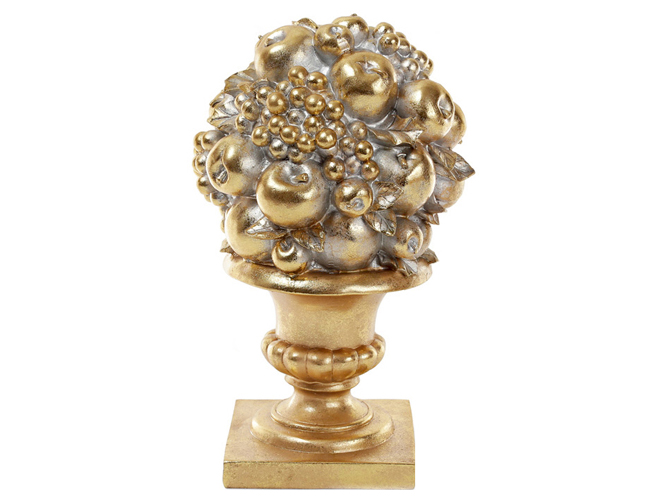 Декор Фруктовое изобилие, 35см, цвет - золото