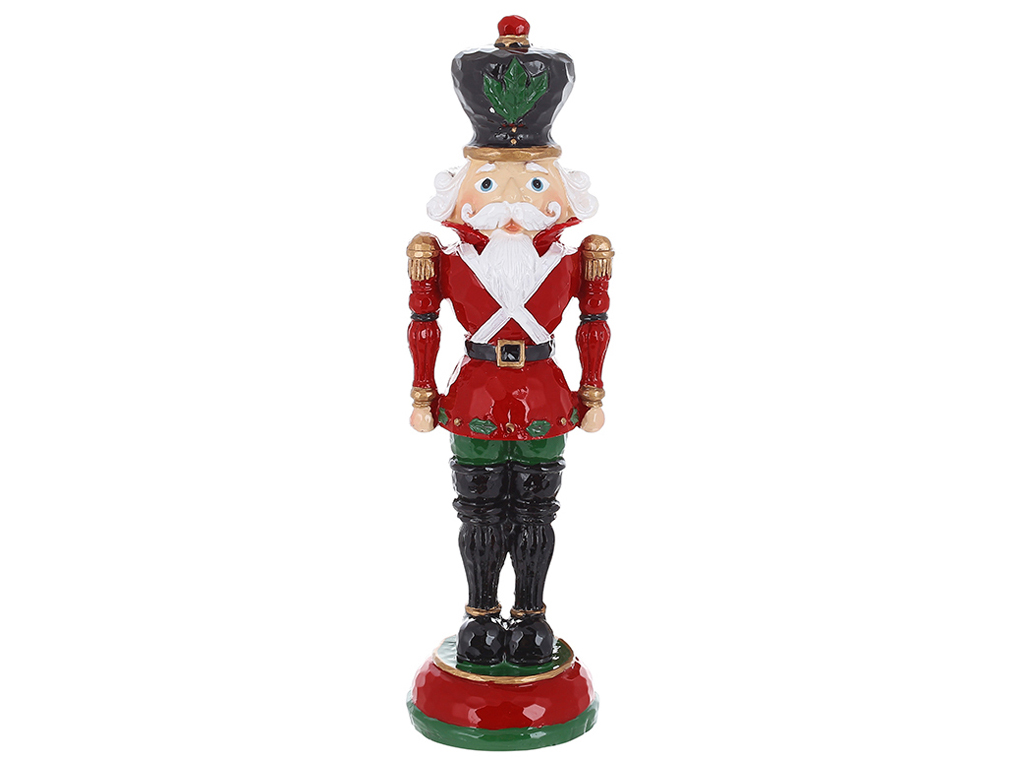 Статуетка Солдатик, колір - червоний із зеленим, 25см