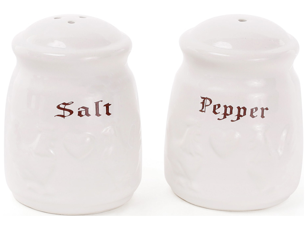 Набор специй с объемным рисунком Тоскана (цена за набор 2 предмета)