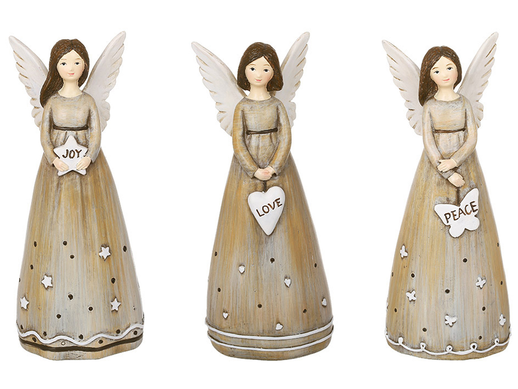 Декоративна статуетка Янгол, 15см (3 дизайни, ціна за 1 шт)